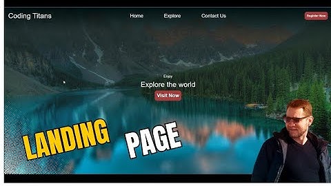 Landing Page with HTML and CSS only || Part 3