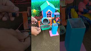 mini tractor video | big construction pillar making project | #shorts #youtubeshorts