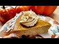 Deep Dish Pumpkin Pie &amp; Pumpkin Spice Whipped Cream🎃🍂