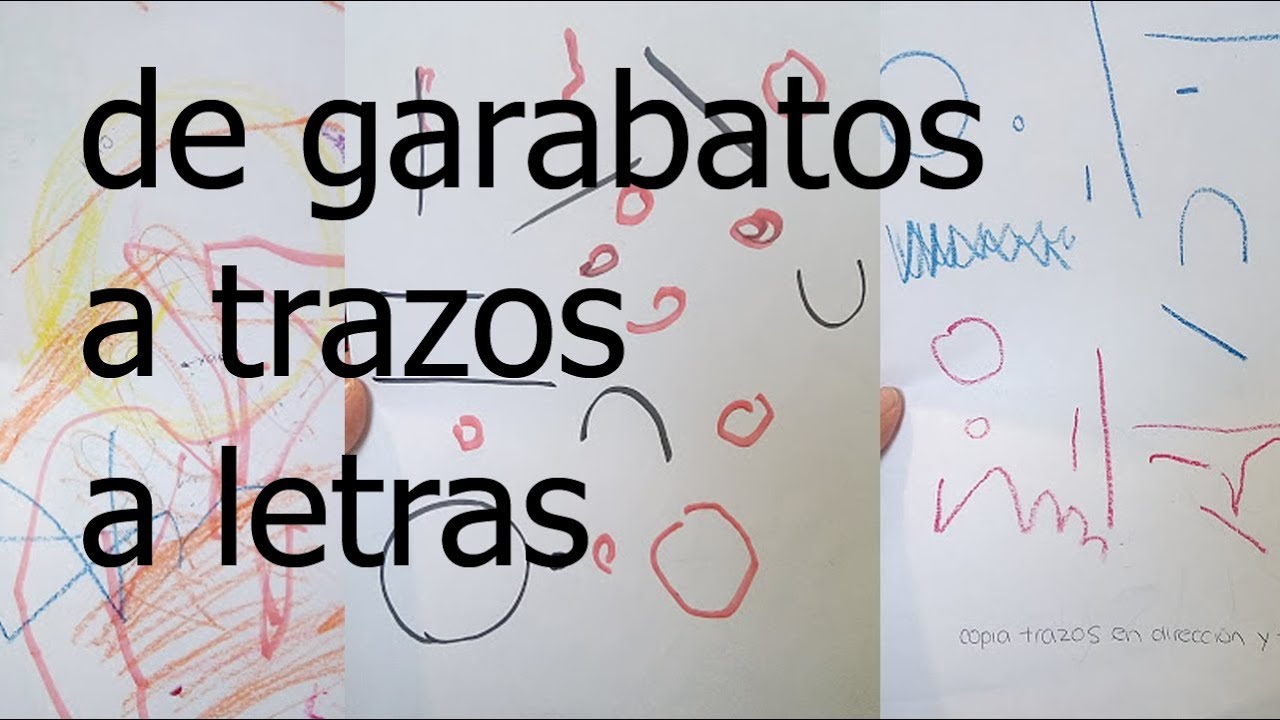 de garabatos a trazos - YouTube