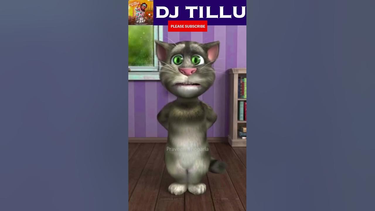 DJ Tillu Song Tom Version | Tillu Anna DJ Pedithe #shorts #talkingtom #shortsvideo