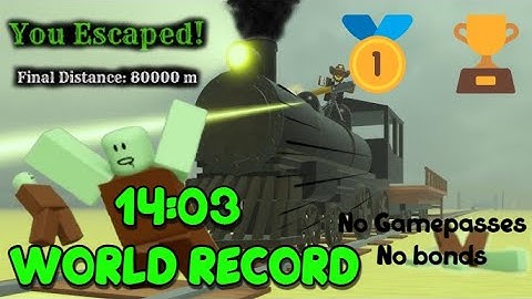 Dead Rails Speedrun 14:03 WR (f2p no starter bonds)