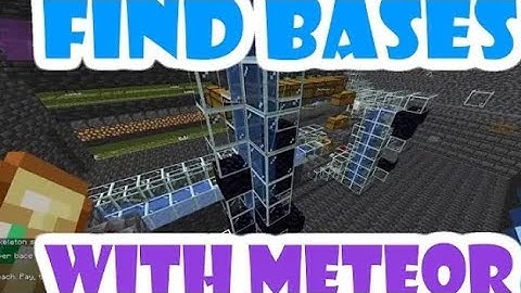Fast way to find bases in donut smp!||meteor client||