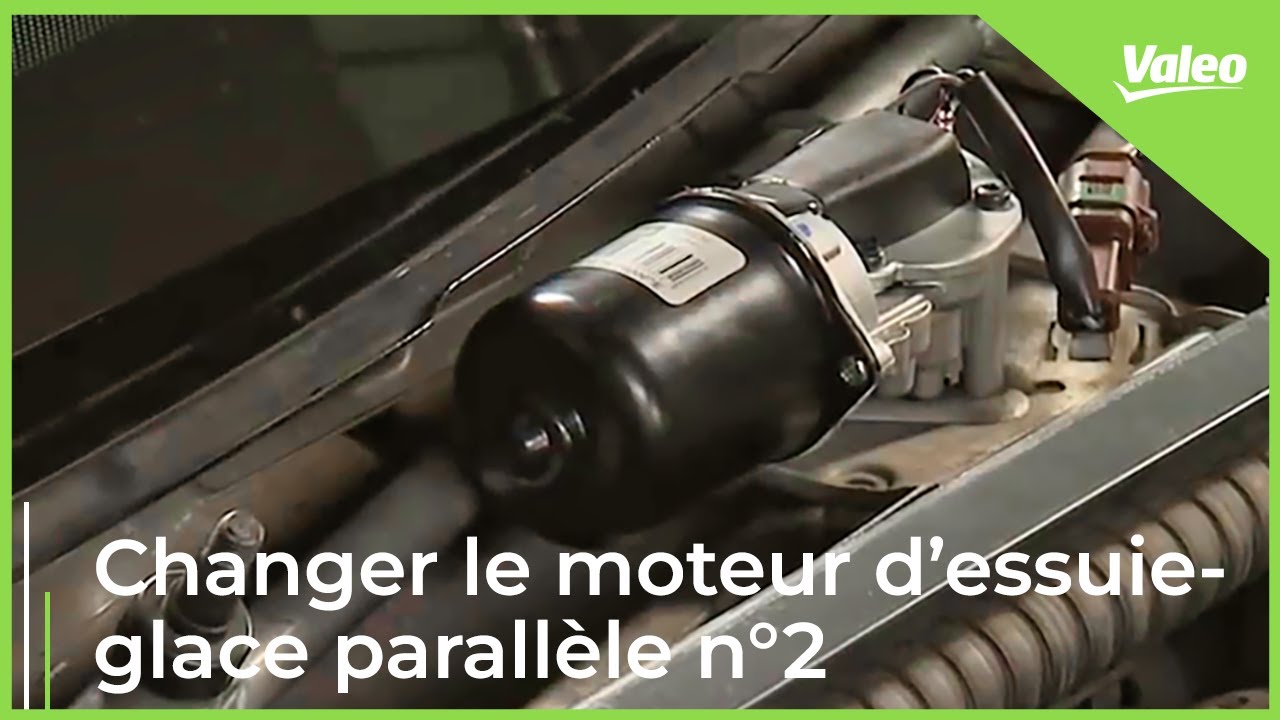 Essuie-glace parallèle n°2 : comment remplacer les moteurs avant ? | Valeo  Service