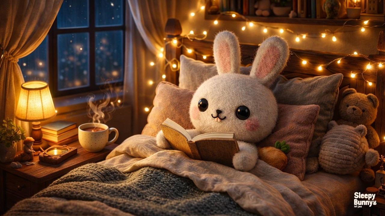 Rest is part of your journey 🌧️🌙 — Rain Lofi Jazz for Sleep, Deep Relaxation & Stress Relief