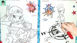 WINX Club Coloring Book Page Winx Club How to Color screenshot 4