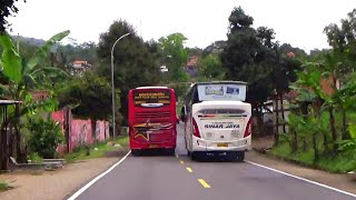 gak nyangka segila ini❗️duel bus sugeng rahayu vs sinar jaya paling bar bar disini