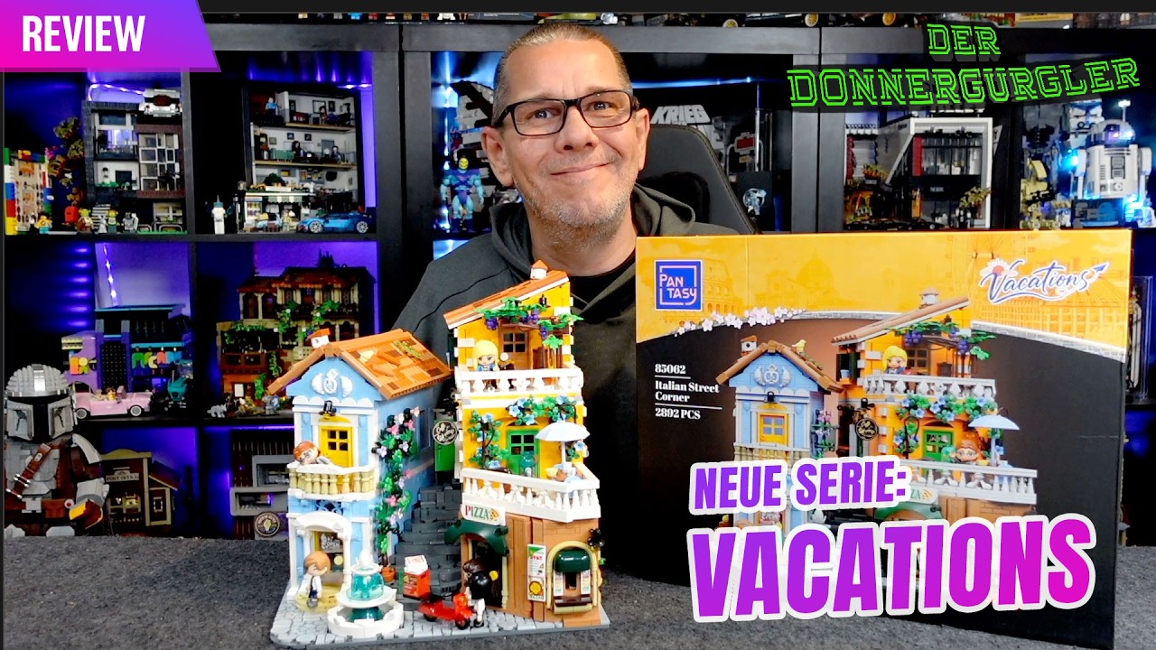 Bella Italia! 🇮🇹 Pantasy startet eine neue Modular Building Reihe | Italian Street Corner