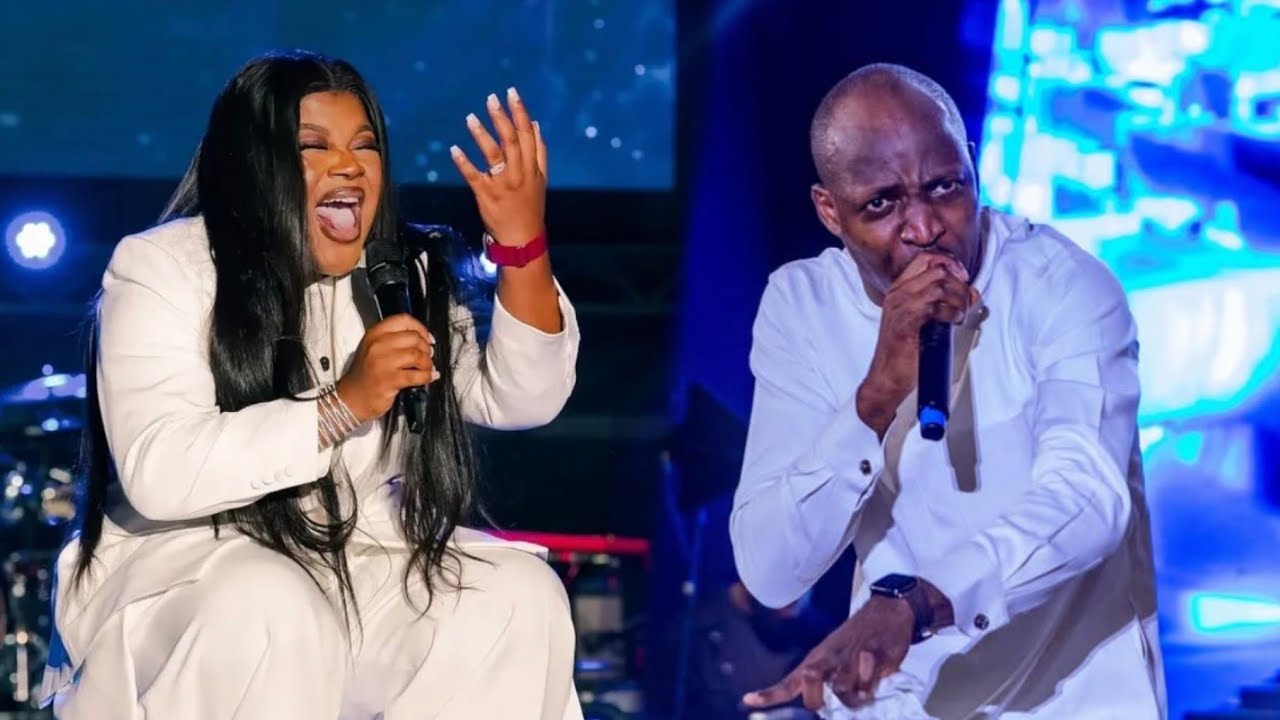 SUNMISOLA AGBEBI FT DUNSIN OYEKAN SOUL LIFTING AND POWERFUL MINISTRATION WITH CHANTING