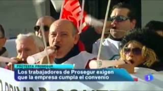 CONCENTRACION PROSEGUR ZARAGOZA - RTVE ARAGON