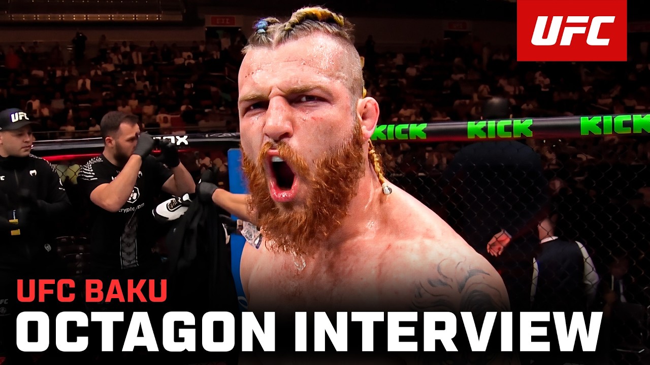Daniil Donchenko Octagon Interview | UFC Baku