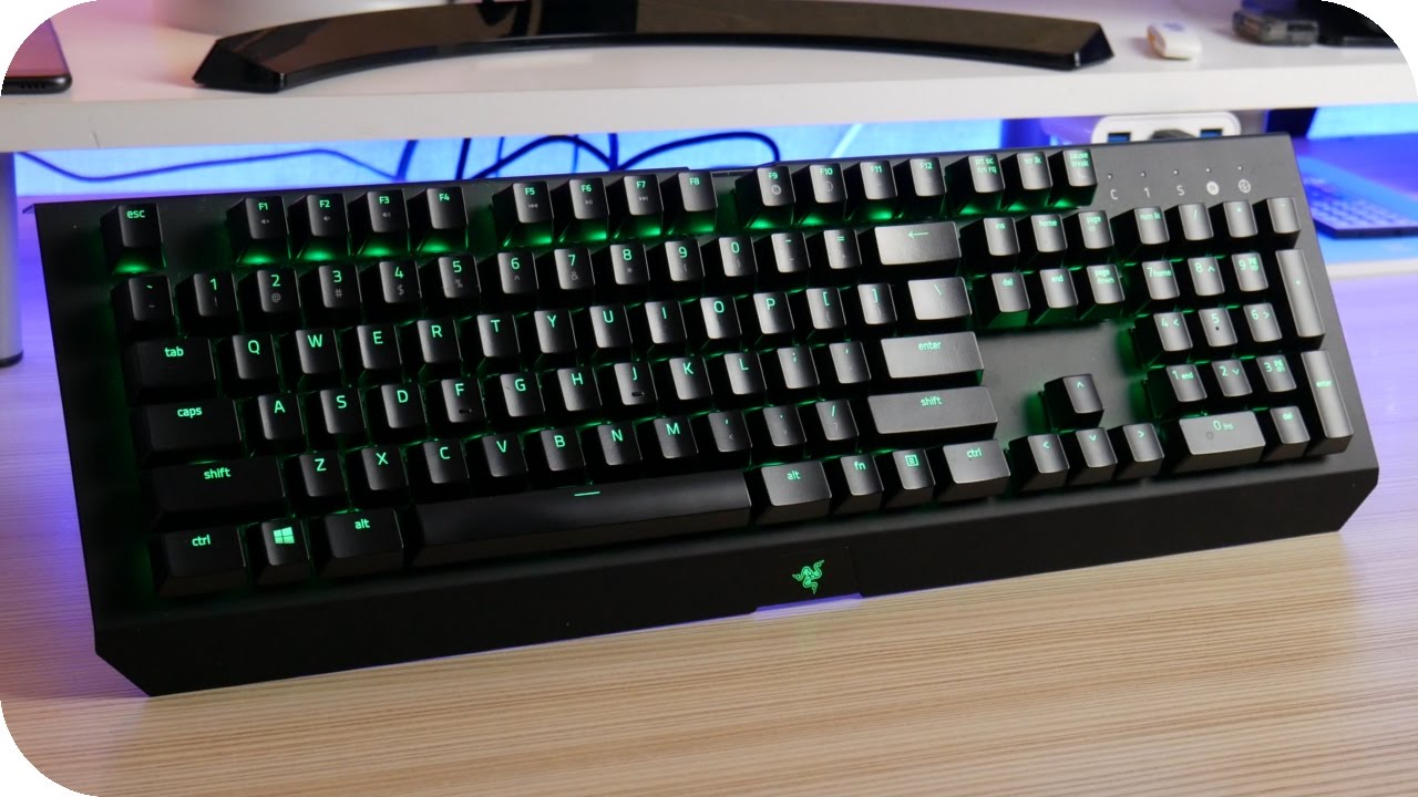 cuenca Precipicio libro de texto Teclado mecanico gamer ; Razer Blackwidow X Chroma analisis en español -  YouTube