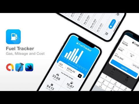 Fuel Tracker - Track Gas Consumption, Mileage and Cost | SwiftUI iOS Source Code, Full Xcode Project