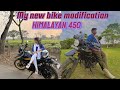 My new bike modification detailing himalayan 450 modificationhimalaya450new