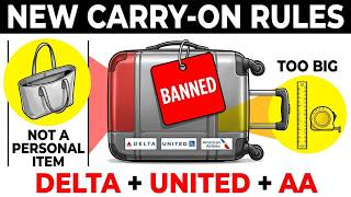 Carry-On vs Personal Item Rules 2026: Delta, United & American Size Limits