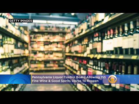 PA Liquor Control Board Allowing 155 Fine Wine & Good Spirits Stores To Reopen In Southwestern PA