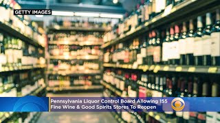 PA Liquor Control Board Allowing 155 Fine Wine & Good Spirits Stores To Reopen In Southwestern PA