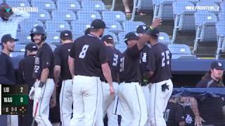 2018 NEC Baseball Tournament G2: LIU Brooklyn Downs Wagner, 2-1, In Pitcher's Duel