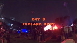 Joyland Festival day 3 at night