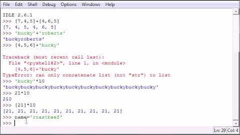 Python Programming Tutorial - 11 - Editing Sequences