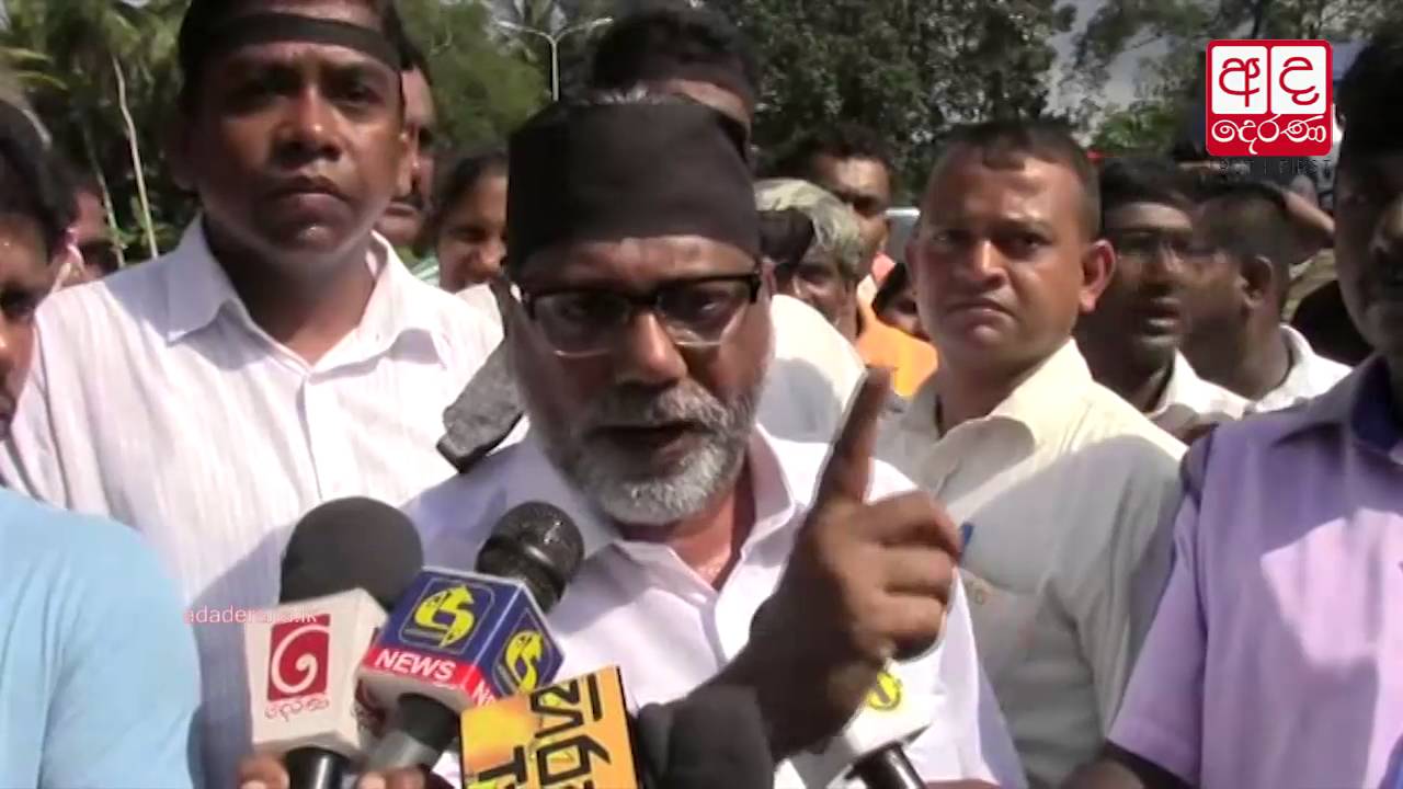 Tense situation as Vidura attempts to open Moragahahena bus stand