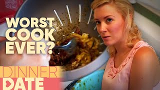 Absolute Catastrophes In This Woman's Kitchen | Dinner Date