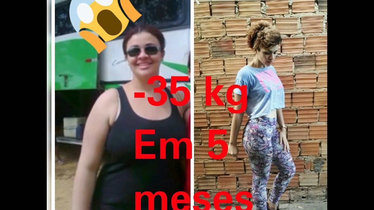 MEU EMAGRECIMENTO, ANTES E DEPOIS. -35 kg - YouTube