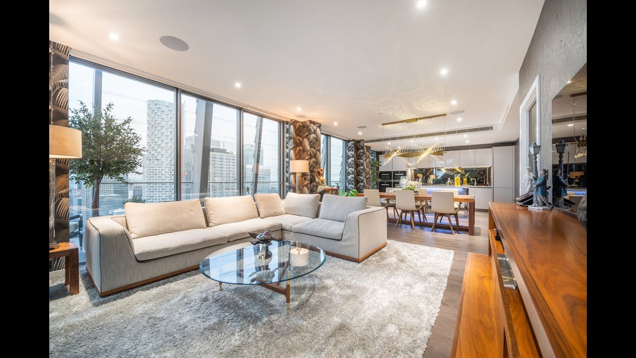 Luxurious Penthouse apartment in Dollar Bay, Canary Wharf, London by Gold Lens Photo 