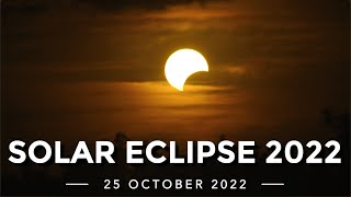 25 October 2022 Partial Solar Eclipse | Timings | Locations | How to watch? | LIVE Timelapse India