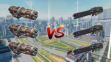 WR🔥 New Weapon Arbiter VS Basilisk Titan Weapon Comparison |WAR ROBOTS|