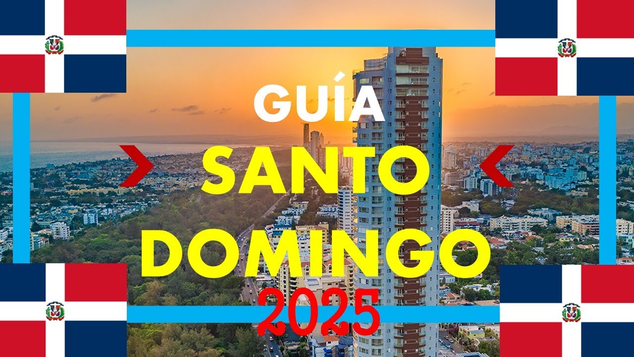 ✅ Santo Domingo REPUBLICA Dominicana 2025 BARATO (Que HACER) drone 4k
