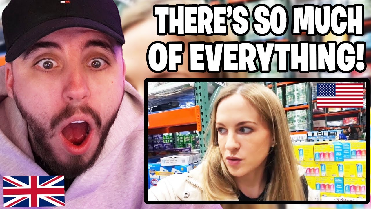 Brit Reacts to European visits COSTCO For The First Time! - YouTube