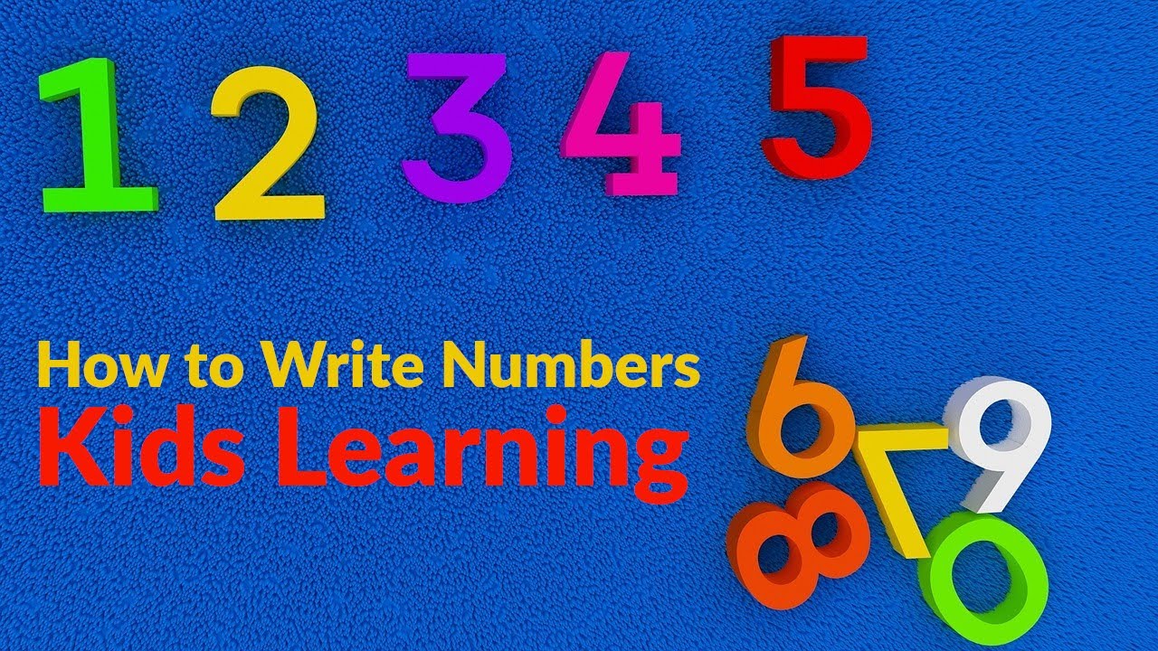 Numbers One, Two, Three, Four, Five, Six, Seven, Eight, Nine, Zero