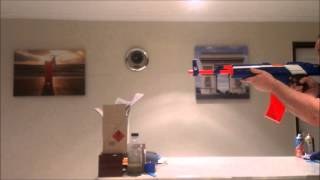 Nerf AK-47 firing demo 2