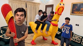 WHO CAN SURVIVE THE CHICKEN CHALLENGE 😅 