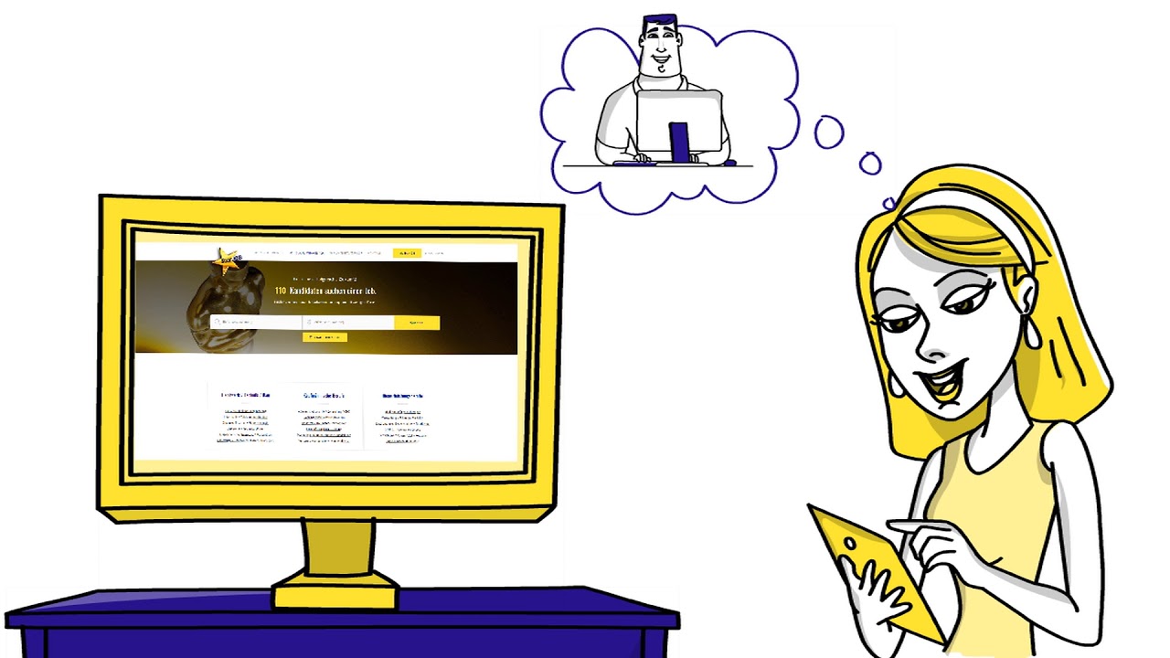 Whiteboard-Animation in den Unternehmensfarben des Kunden