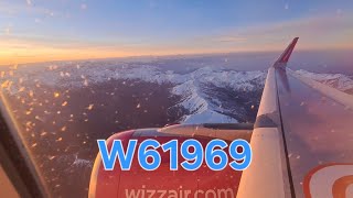 Vno-Nce W61969 With Wizz Air Trip Report 26-02-23