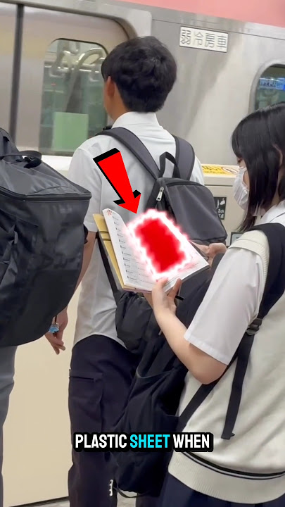 Why Japanese Students Use a Red Plastic Sheet to Study #StudyHack #Japan #Shorts #learnjapan