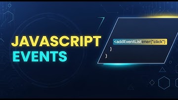 JavaScript Events Explained Simple | Beginner Friendly Event Handling Tutorial