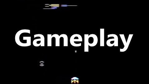 Gorf Atari 2600 Gameplay