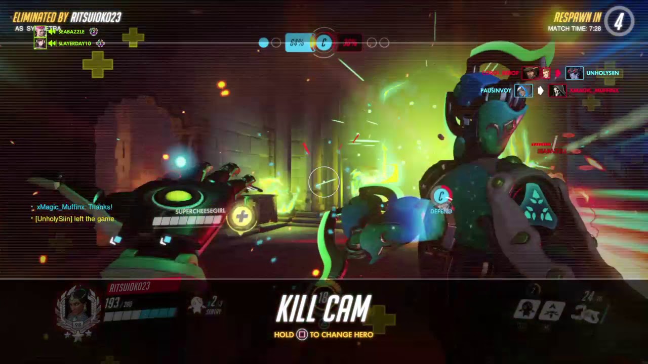 Zarya and dva combo