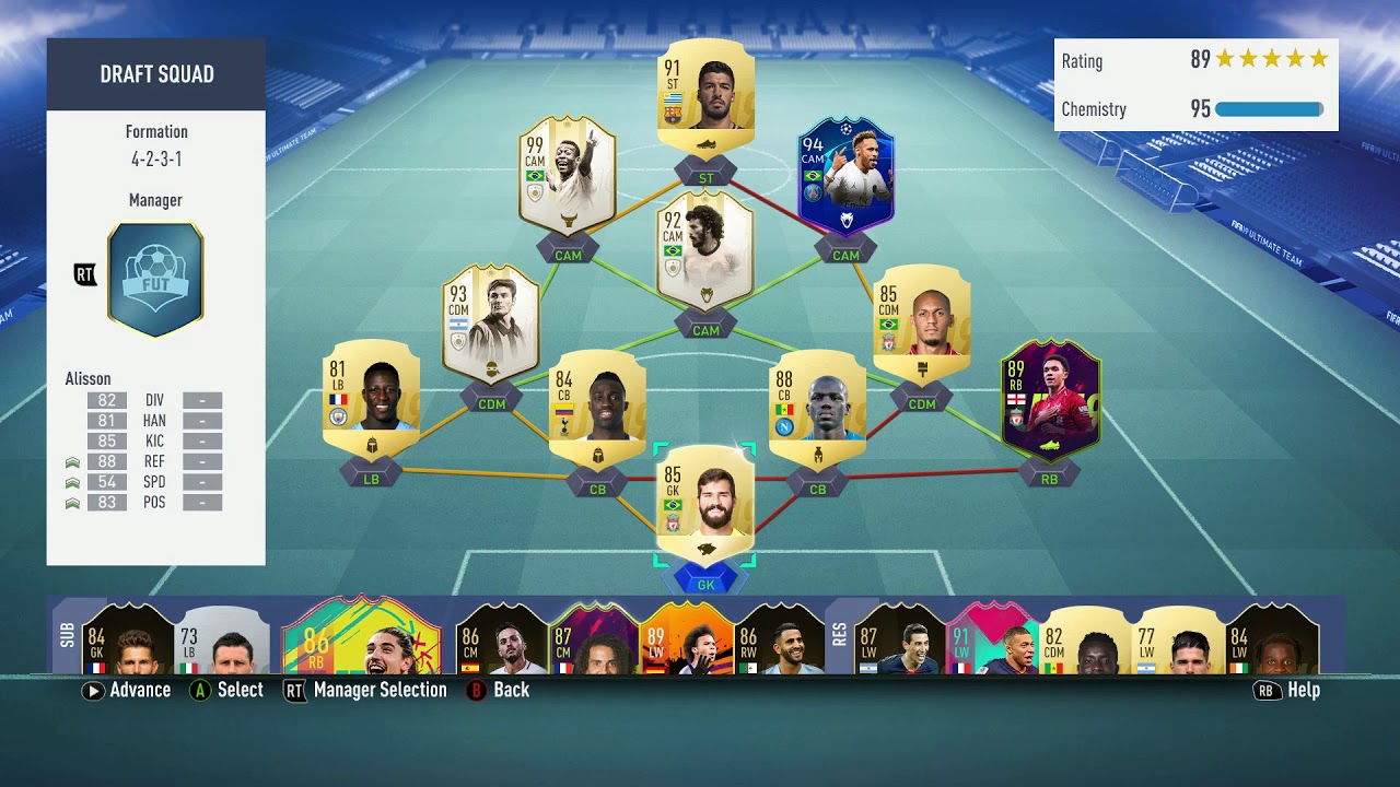 What A Crazy Draft 3 Prime Icon Moments Fifa 19 Draft Youtube