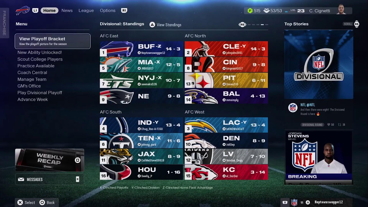 Bilss vs jets gaml playoffs