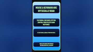 The Mouse & Keyboard are officially DEAD 💀 #tech #future