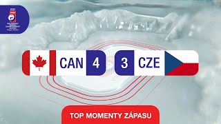 KANADA vs. ČESKO | 4:3pp | IIHF Majstrovstvá sveta 2024 - Highlighty zápasu