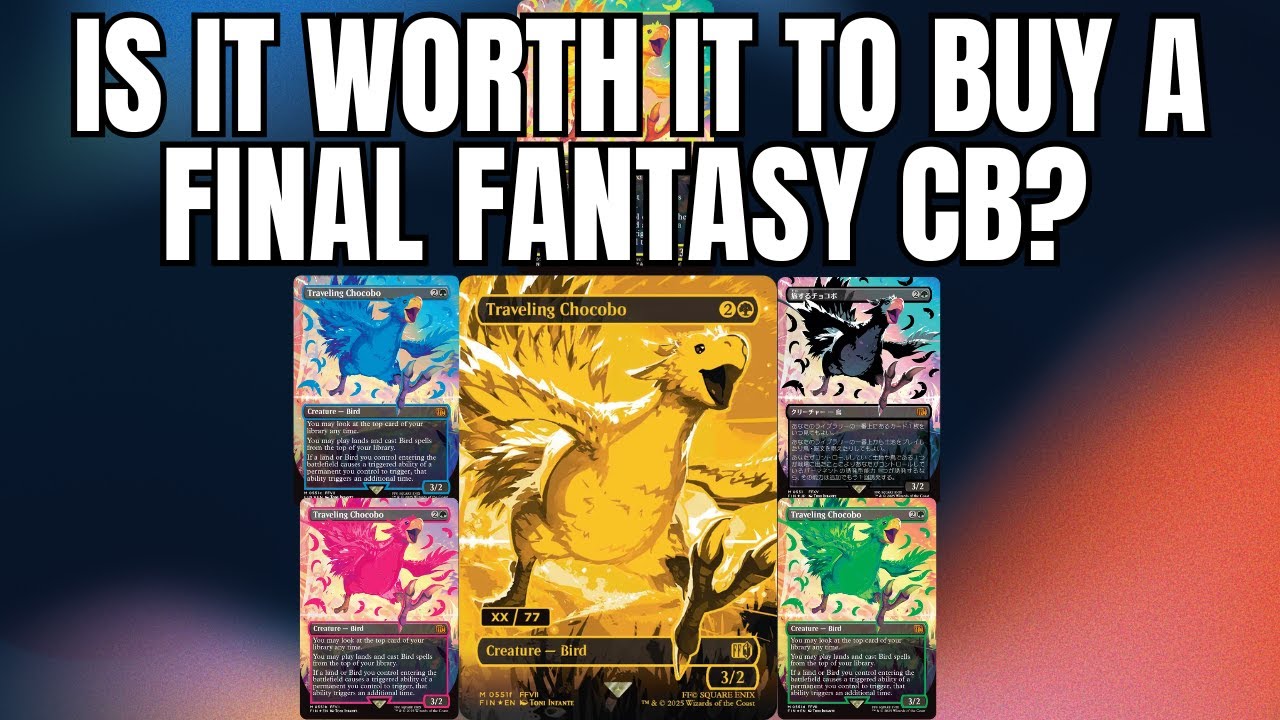 Is It Worth It To Buy A Final Fantasy Collector Booster Box?