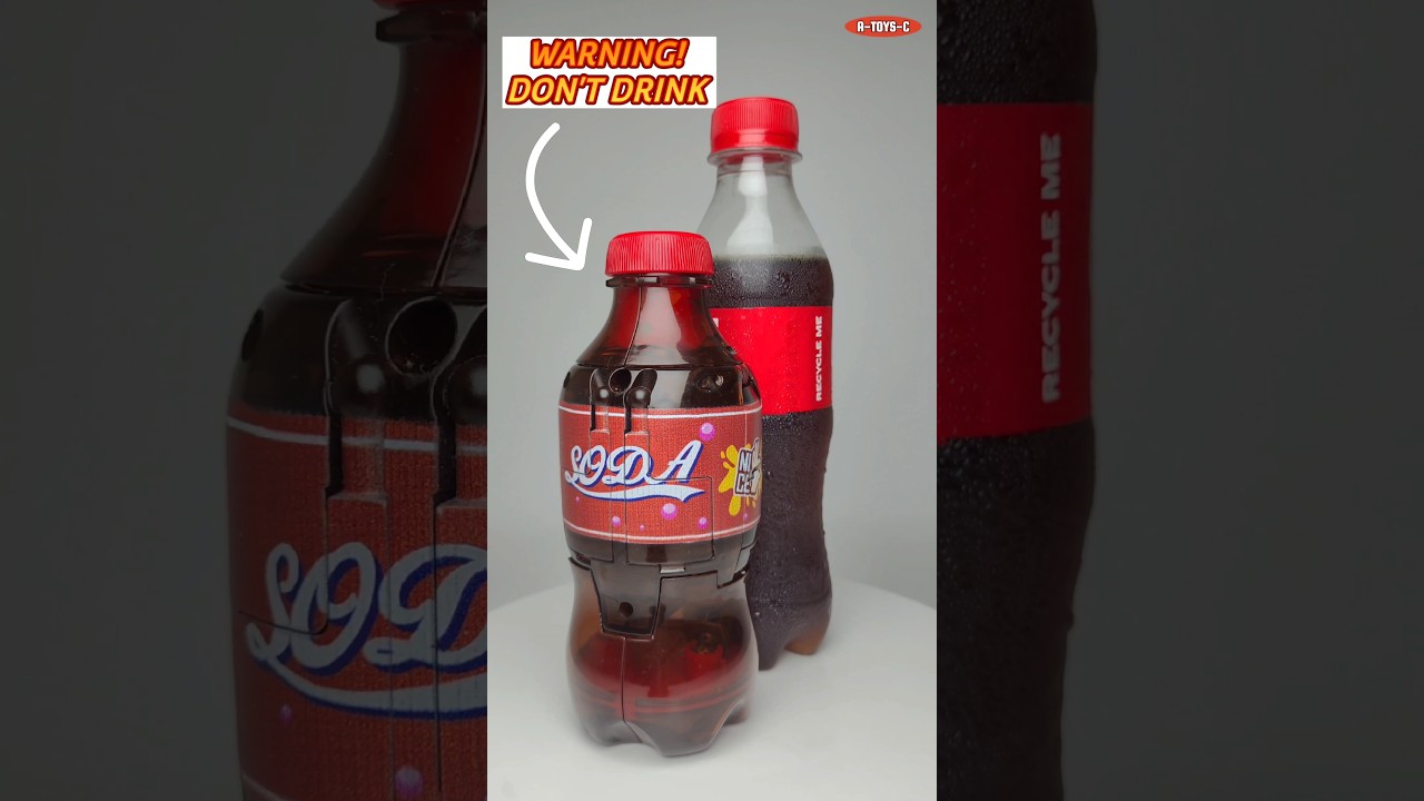ROBOT SODA / SODAMUS PRIME | TRANSFORMING SODA DRINK 