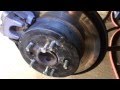 05'-07'Toyota camry rear wheel hub/bearing Assembly replace