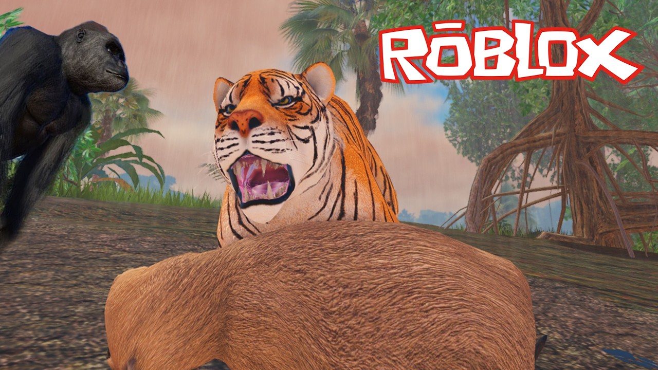 Одинокий тигр доминирует на сервере | Геймплей Jungle Life 05