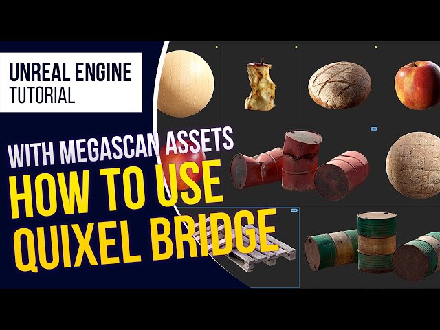 Quixel Megascans To Unreal Engine 4 Ue4 Basics Ep 3